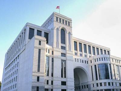 MFA: Armenia responded to Azerbaijan's latest proposals regarding peace treaty draft
