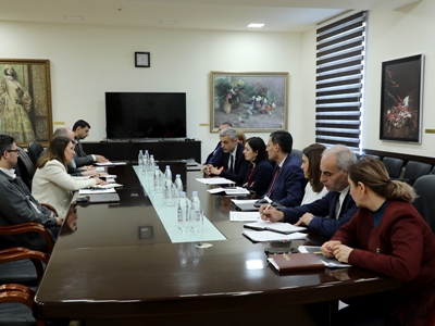 Ժաննա Անդրեասյանն ընդունել է Ֆրանկոֆոնիայի խաղերի միջազգային կոմիտեի պատվիրակությանը