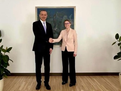 ԱԽ քարտուղարը հանդիպել է Լիտվային նախագահի և վարչապետի ազգային անվտանգության հարցերով խորհրդականների հետ