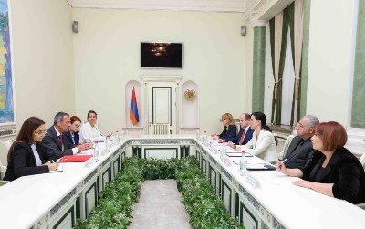 Գլխավոր դատախազը Հայաստանում ԿԽՄԿ պատվիրակության ղեկավարի հետ քննարկել է երկուստեք հետաքրքրություն ներկայացնող հարցեր