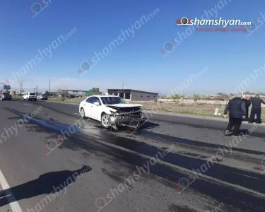 Արագածոտնի մարզում բախվել են «Chrysler»-ն ու «Nissan»-ը. կա 5 վիրավոր