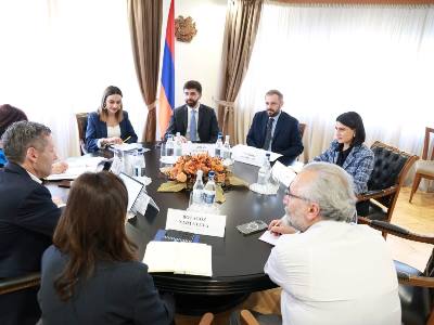 Էկոնոմիկայի նախարարն ընդունել է Պարենի և գյուղատնտեսության կազմակերպության ներկայացուցիչներին