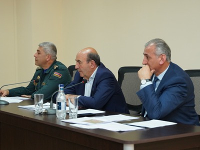 Շտաբային ուսումնավարժություն Շիրակի մարզում