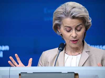 Պաղեստինամետ ակտիվիստը բղավոցներով ընդհատել է Եվրահանձնաժողովի ղեկավարի ելույթը Բրյուսելում