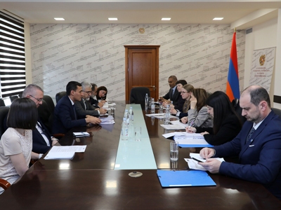 Վենետիկի հանձնաժողովի ներկայացուցիչների հետ քննարկվել է «Ազգային փոքրամասնությունների մասին» օրենքի նախագիծը