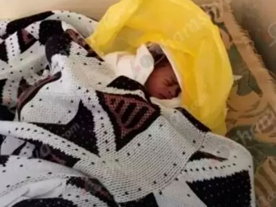 В Ереване в парке возле церкви найден пятидневный ребенок