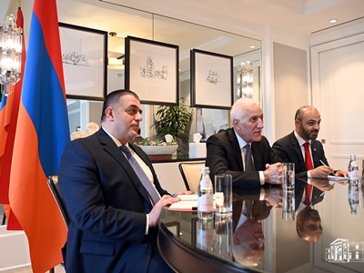 Վահագն Խաչատուրյանը Լոս Անջելեսի իր կեցավայրում ընդունել է Փասադենայի քաղաքապետ Վիկտոր Գորդոյին