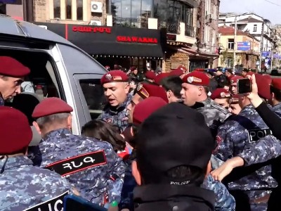 В ходе акций неповиновения в Ереване подвергнуты приводу 134 гражданина