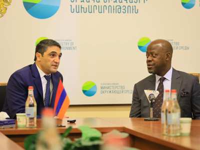 Հայաստանում է ՄԱԿ-ի Անապատացման դեմ պայքարի կոնվենցիայի կողմերի 15-րդ համաժողովի նախագահը