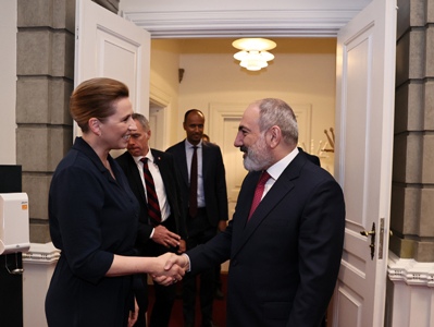 Փաշինյանն ու Դանիայի վարչապետը քննարկել են Հայաստան-Ադրբեջան խաղաղության գործընթացը