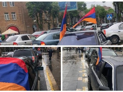 Վանաձորում մեկնարկել է «Տավուշը հանուն հայրենիքի» շարժմանն աջակցող ավտոերթը (ֆոտո)