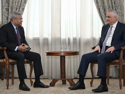 Մհեր Գրիգորյանը և ԱԶԲ փոխնախագահը քննարկել են մասնավոր հատվածի հետ բանկի ծրագրերը և համագործակցության նոր ուղիները