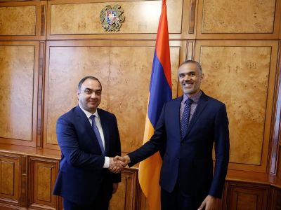 ՆԳՆ-ն ու ԵԽ-ն կընդլայնեն համագործակցության օրակարգը. Վահե Ղազարյանն ընդունել է Մաքսիմ Լոնգանգեին