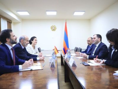 ԲՏԱ նախարարությունում Իսպանիայի դեսպանի հետ քննարկվել են Հայաստանում տիեզերական ոլորտի զարգացմանն առնչվող հարցեր