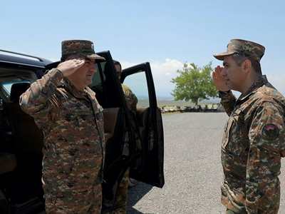 Էդվարդ Ասրյանը հետևել է ռազմավարական հրամանատարաշտաբային զորավարժությանը