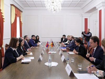 Ռուբեն Ռուբինյանն ընդունել է Գերմանիայի Բունդեսթագի Սոցիալ-դեմոկրատական խմբակցության անդամներին