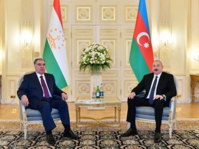 Ալիեւը գովել է Միջին միջանցքը Ռահմոնի հետ հանդիպմանը