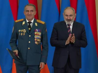 Կամո Ցուցուլյանին շնորհվեց փրկարարական ծառայության գեներալ-մայորի կոչում