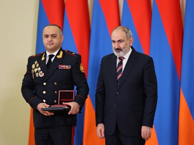 ՔԿ նախագահի տեղակալը պարգևատրվել է ՀՀ վարչապետի հուշամեդալով