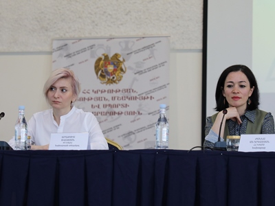Այն աշխատանքը, որ միասին սկսել ենք, անպայման հաջողությամբ ավարտելու ենք. Ժաննա Անդրեասյանը` ուսուցչական համաժողովին