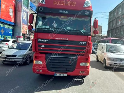 Երևանում վրացական համարանիշներով «DAF»-ը վրաերթի է ենթարկել հետիոտնի. նա հիվանդանոցում մահացել է