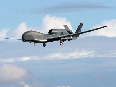 Над Черным морем пропал с радаров беспилотник США RQ-4B Global Hawk