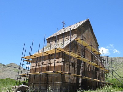 Նորոգվում է Վայոց ձորի մարզի Եղեգիսի Զորաց եկեղեցին. ԿԳՄՍՆ
