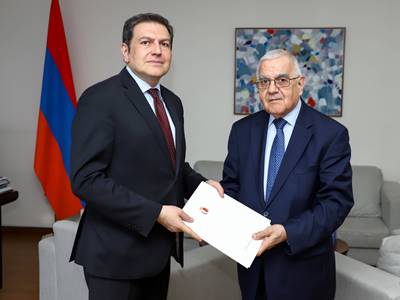 Новоназначенный посол Мальты вручил копию верительных грамот замглавы МИД Армении