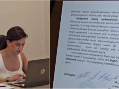 Աննա Հակոբյանը հաստատել է մեր տեղեկությունը՝ անուղղակի կերպով հրապարակելով իր այդ «նամակ-ակնկալիքը». «Սրբազան պայքար»