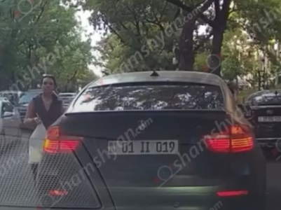 Երևանում «BMW X6»-ի օրինախախտ կին վարորդին պարեկները հայտնաբերել ու ենթարկել են վարչական պատասխանատվության