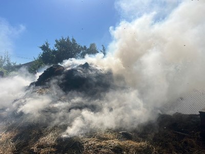 Հացիկ գյուղում այրվել է անասնակեր