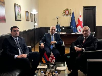Արմեն Սմբատյանը Վրաստանի ԱԺ փոխնախագահի հետ ռազմավարական գործընկերության հարցեր է քննարկել