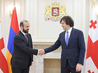 Միրզոյանը եւ Վրաստանի վարչապետը քննարկել են տարածաշրջանային անվտանգությանն առնչվող հարցեր