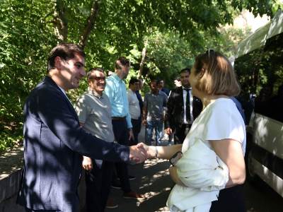 ԱՄՆ դեսպան Քրիստինա Քվինն ու ԱՄՆ սենատոր Ռոջեր Վիքերի գլխավորած կոնգրեսական պատվիրակությունը Ջերմուկում են