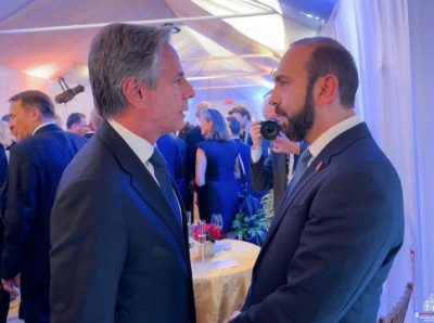 Mirzoyan exchanged views with Blinken on Armenia-U.S. bilateral agenda in Washington