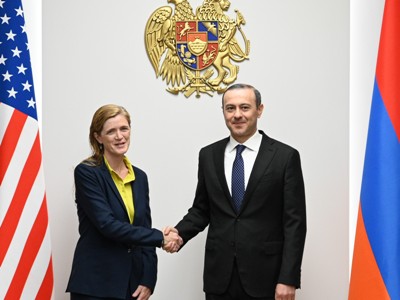 Armen Grigoryan and Samantha Power discussed prospects for the implementation of "Crossroads of Peace" program