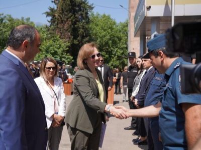ԱՄՆ-ն հանձնառու է աշխատել՝  ՀՀ իրավապահ կառույցների բարեփոխումների շուրջ. ԱՄՆ դեսպանը հանդիպել է Վահե Ղազարյանի հետ