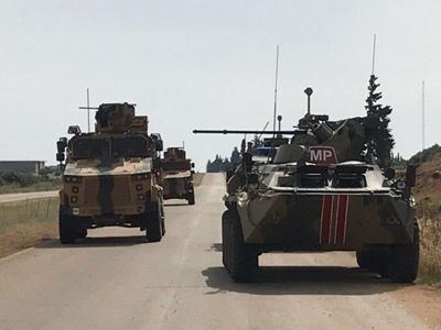 Turkey, Russia holding talks to resume patrols in northern Syria