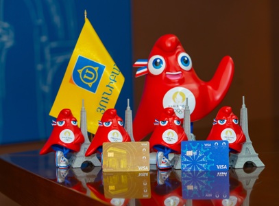 Юнибанк предлагает карты Visa с официальной символикой Олимпийских игр