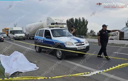 Смертельное ДТП в Араратской области: грузовик «DAF» сбил пожилого велосипедиста