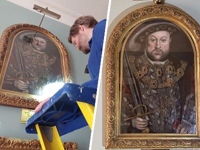 В британском Уорикшире обнаружили пропавший портрет короля Генриха VIII