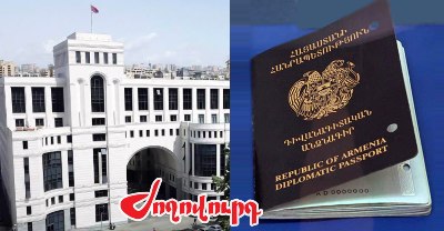 Newspaper: How many Armenia diplomatic passports have been issued since 2018?