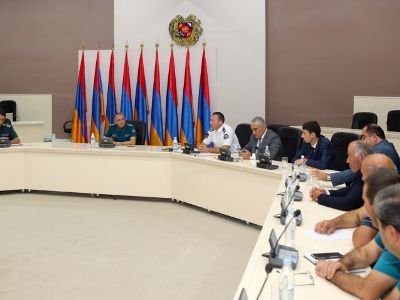 ՆԳՆ փրկարար ծառայությունում քննարկվել են քաղպաշտպանության և բնակչության պաշտպանության միջոցառումներին հարցերը