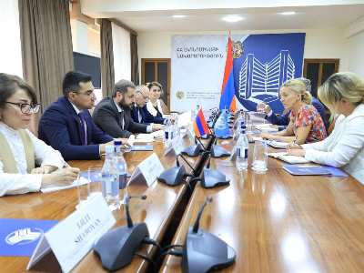 Գևորգ Պապոյանը և Ֆրանսուազ Ժակոբը քննարկել են տնտեսության ոլորտում իրականացվող ծրագրերը