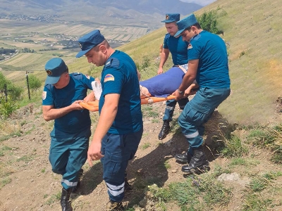 «Սուրբ Հովհաննես» կոչվող մատուռի մոտակայքում քաղաքացին ընկել և վնասել է ոտքը. անհրաժեշտ է փրկարարների օգնությունը