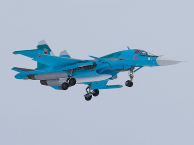 В ГУР заявили об уничтожении российского бомбардировщика Су-34 после удара по аэродрому «Морозовск»