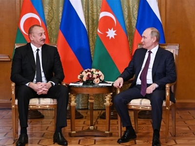 Алиев поблагодарил Путина за поддержку кандидатуры Азербайджана в качестве места проведения СОР 29