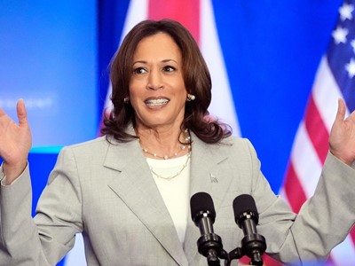 Harris still ahead of Trump in approval ratings