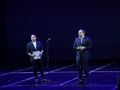 Շնորհավորանքի հանդիսավոր արարողություն առաջին դասարան հաճախող երեխաների համար մարզահամերգային համալիրում