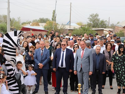 Այսօր բացվել է Ջրառատի նորակառույց մանկապարտեզը. Այն նախատեսված է 50 երեխայի համար